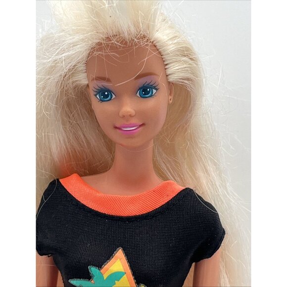 VINTAGE GLITTER HAIR BARBIE DOLL MATTEL # 10968 LONG Blonde HAIR 1993 - Picture 2 of 16